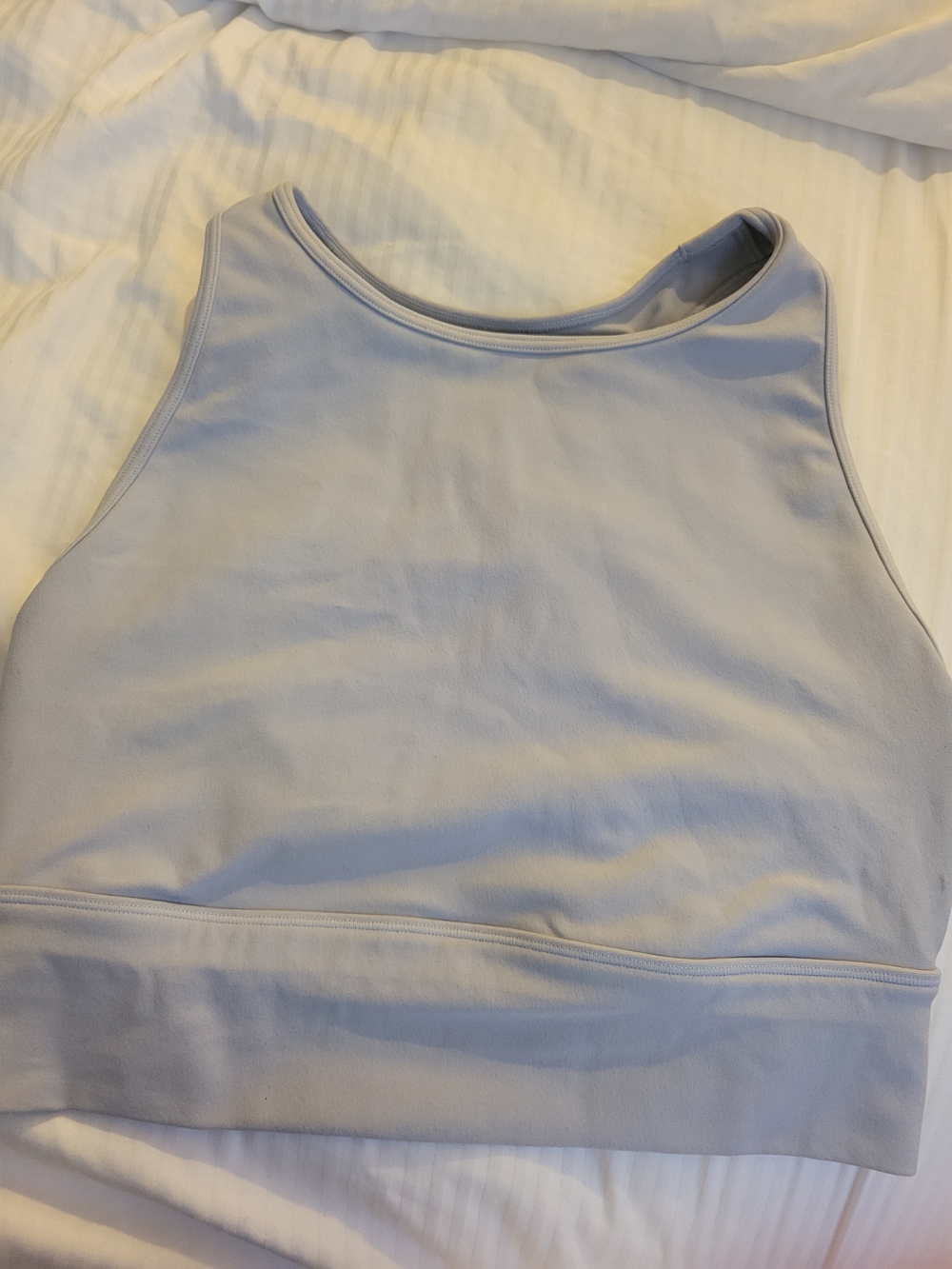 CALIA Light Bluish Gray Active Wear by Carrie Underwood  Athletic Crop Top